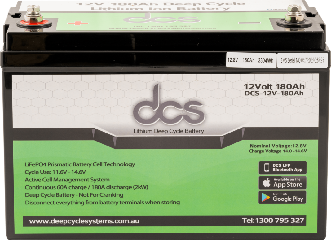 Deep-Cycle-Autobatterie versorgt